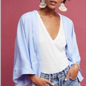 Floreat light blue kimono